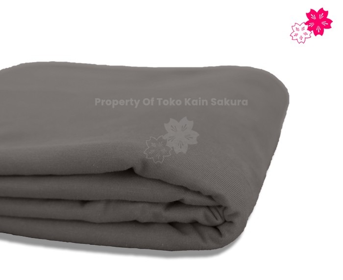 Cotton Combed 30s - Abu Sedang