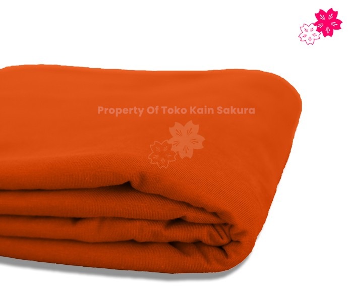 Cotton Combed 24s - Orange